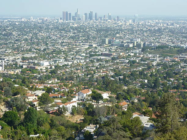 istock observatory los angeles, calirfornia, panoramic views 488904610