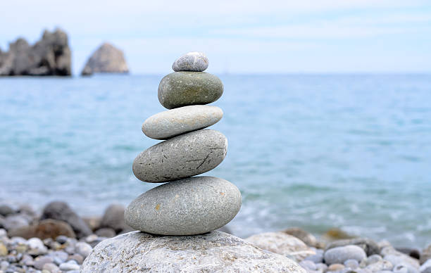 istock Conceptual Piled Stones in Perfect Balance 488905556