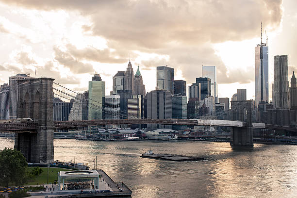 Horizonte de Nova York - foto de acervo