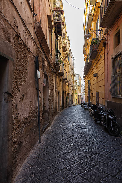 istock Narrow alley in Italy. 488907730