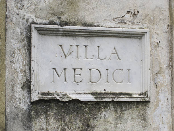 istock Sign for Villa Medici 488908263