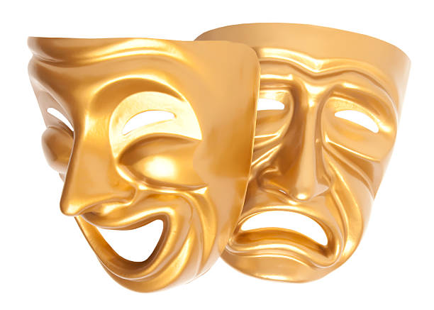 istock theatrical mask isolated on a white background 488908551