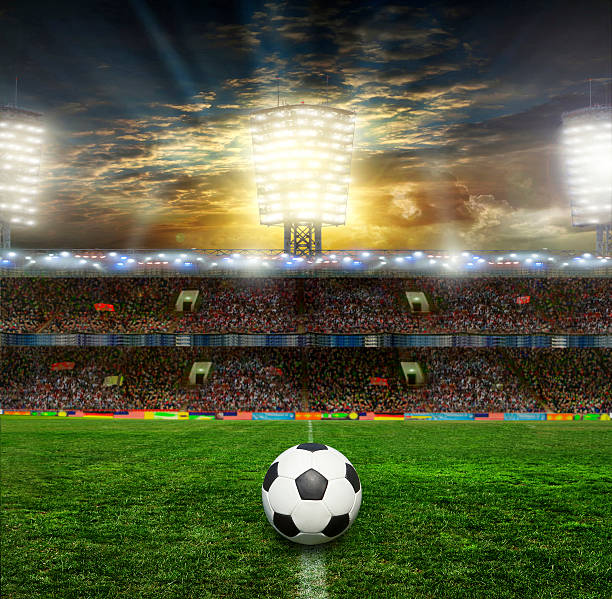 istock Stadium for sports and concerts empty on a sunny day 488908763