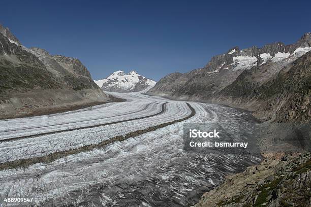 알레치 빙하 스위스 녹기에 대한 스톡 사진 및 기타 이미지 - 녹기, 영구 동토, 0명