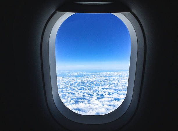 istock Aerial view of clouds from the sky 488910710
