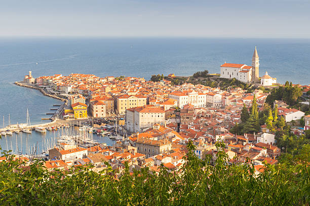istock Picturesque old town Piran, Slovenia. 488911862