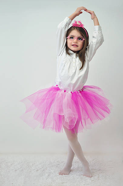 istock Girl With Glasses - Ballet Dancer 488912049