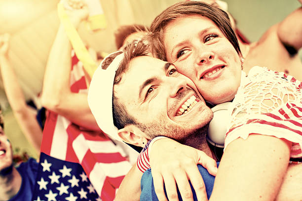 istock Sports fans cheering a game 488913063