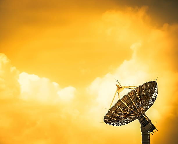 Duże Antena satelitarna – zdjęcie