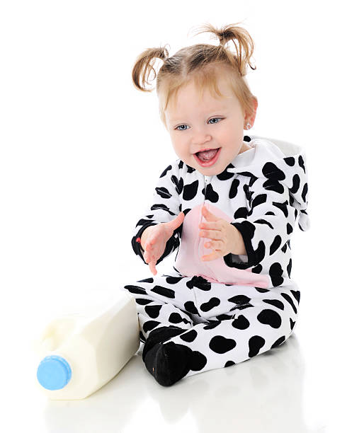 istock Milk-Loving Cow Baby 488939041