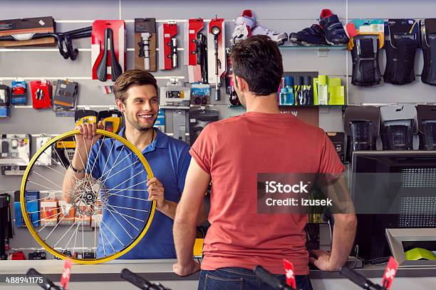 Bike Store Stock Photo - Download Image Now - Bicycle, Buying, Construction Frame