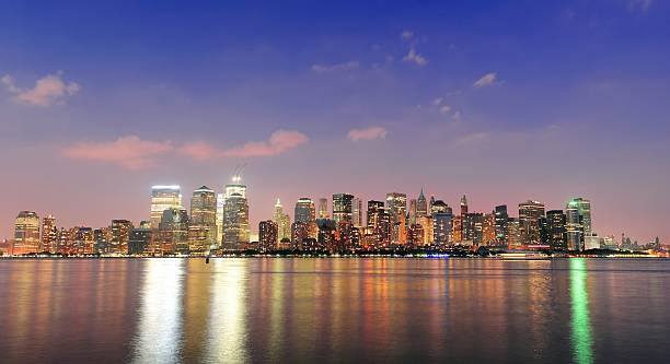 istock New York City Manhattan dusk panorama 488947508