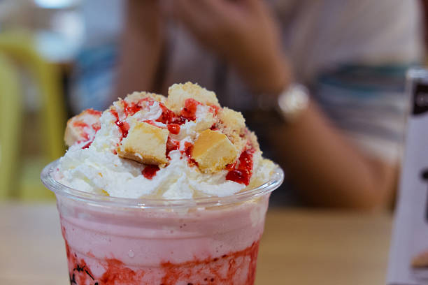 istock Strawberry cheese cake frappe 488948592