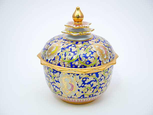 istock Asia antique pattern style painting handmade,image soft focus. 488951972