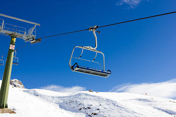 istock Ski chairlifts 488953606