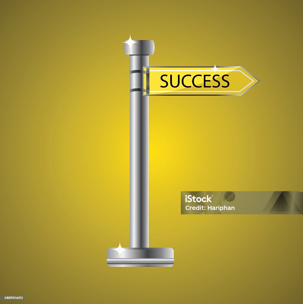 Guidepost Stock Illustration - Download Image Now - 2015, Aspirations ...