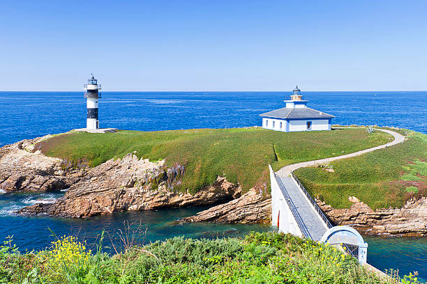 istock Lighthouses on Pancha island 488958414