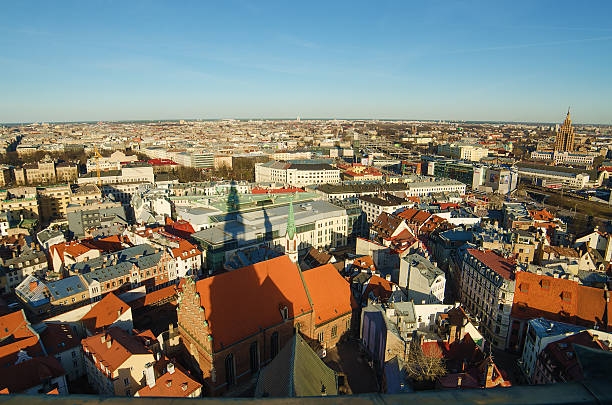 istock Old Town of Riga (Latvia)  in the evening 488959197