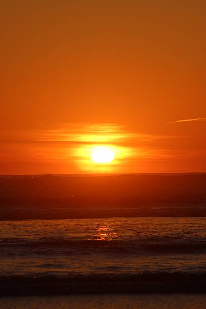 istock Sunset At Seaside Beach Pacific Northwest Oregon 488960179