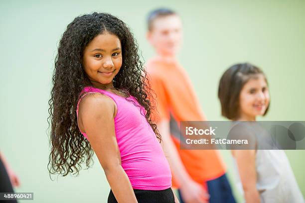 Kids Dance Fitness Stock Photo - Download Image Now - Active Lifestyle, Adolescence, African Ethnicity