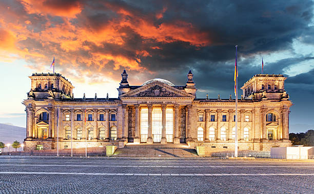 istock Berlin - Reichstag and sunrise, Germany 488961312