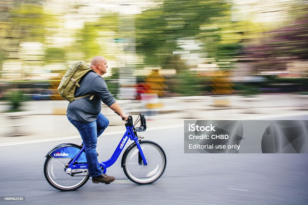 Citibike - 로열티 프리 건강한 생활방식 스톡 사진