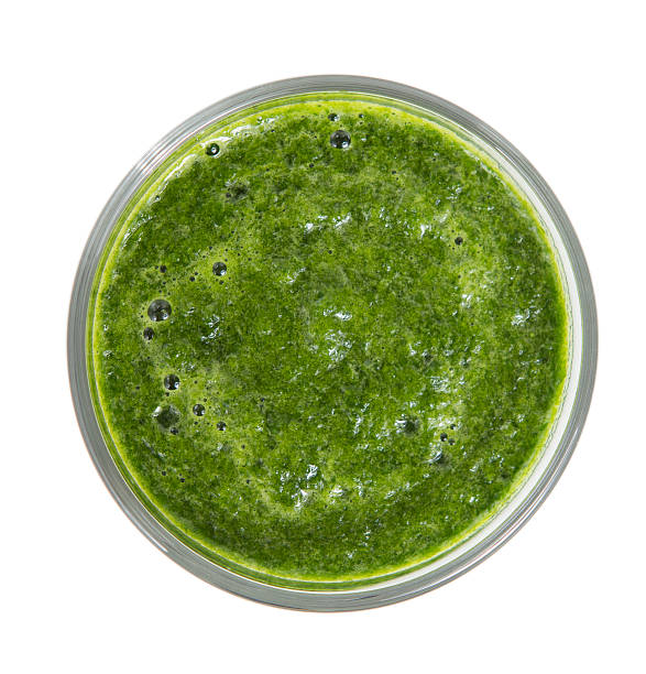 야채 스무디 흰색 - green smoothie single object cold drink isolated on green 뉴스 사진 이미지