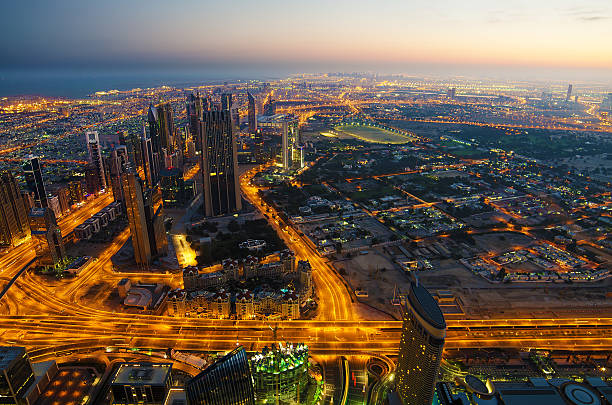 istock Downtown of Dubai (United Arab Emirates) in the morning 488966023