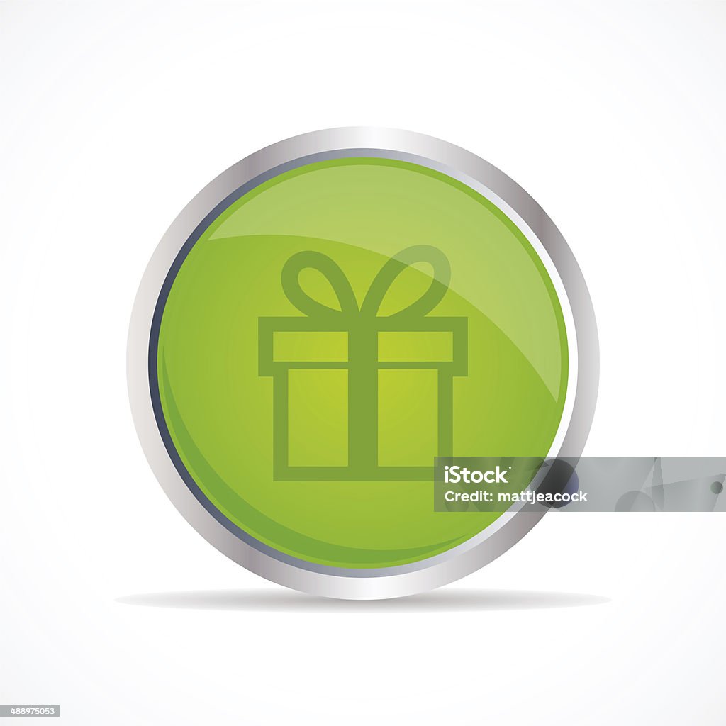 Gift Uibutton Green Gift Button Stock Illustration - Download Image Now - Advice ...