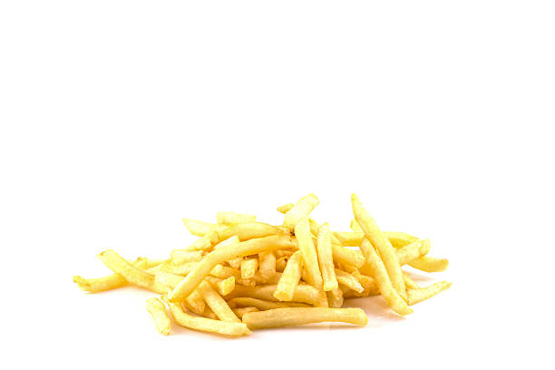 istock French fries isolated on white 488975907