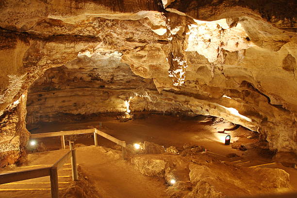 Naracoorte Caves in Australia stock photo