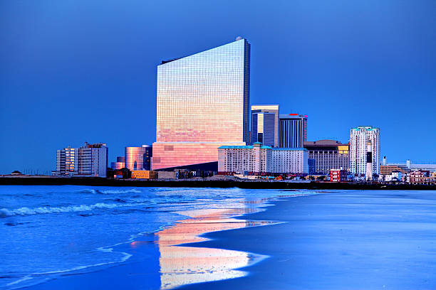 atlantic miasto - atlantic city gambling new jersey built structure zdjęcia i obrazy z banku zdjęć