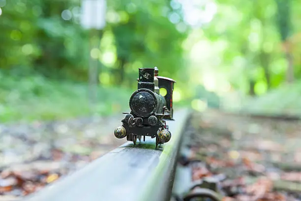 Photo of Tin toy historic lokomotive