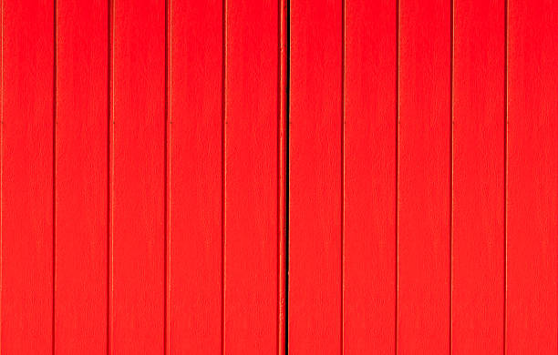 istock Texture of a red wooden 488977084