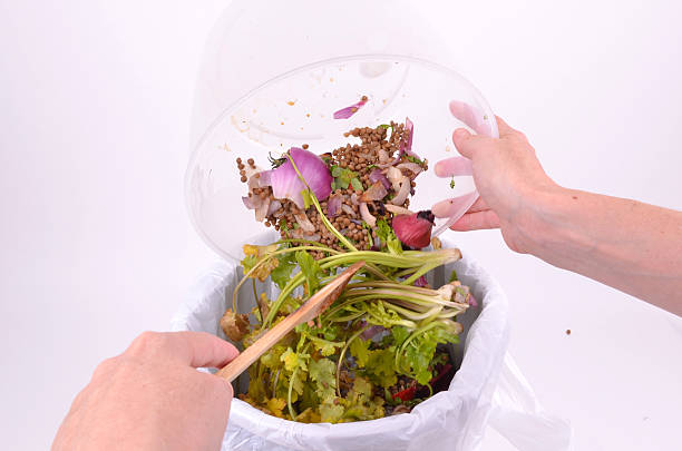 istock Emptying Leftover Food Scraps into a Rubbish Bin 488978408