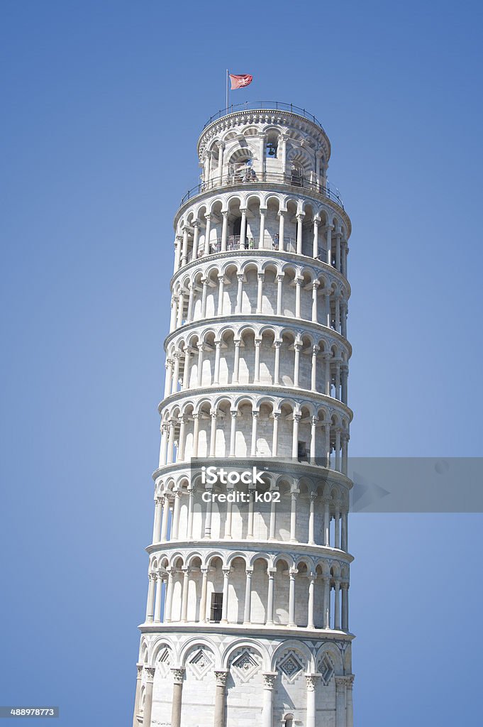 Torre de Pisa isolado - Royalty-free Adulação Foto de stock