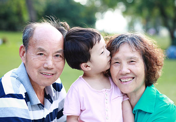 istock Happy Asian family 488978999