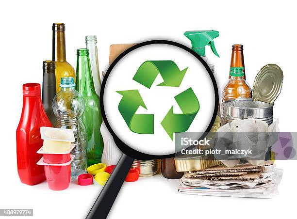 Recycle Concept Stock Photo - Download Image Now - 2015, Aluminum, Biodegradable