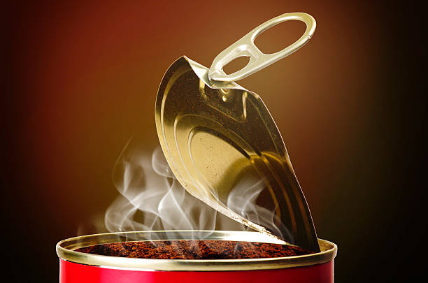 polvo de café - tablespoon urgency spoon measuring fotografías e imágenes de stock