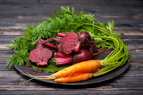 beetroot and carrots