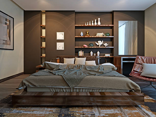 istock Bedroom Contemporary style 488985296