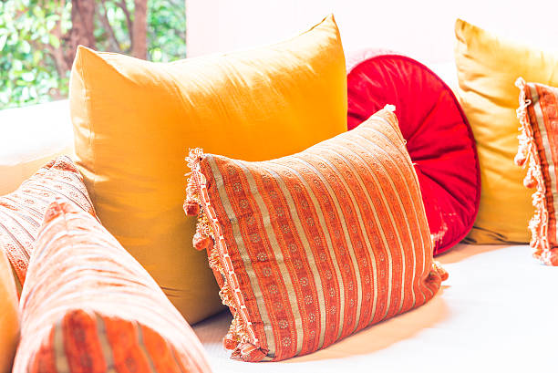 istock Sofa pillow decoration interior living room 488987878