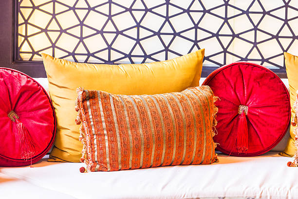 istock Sofa pillow decoration interior living room 488987966