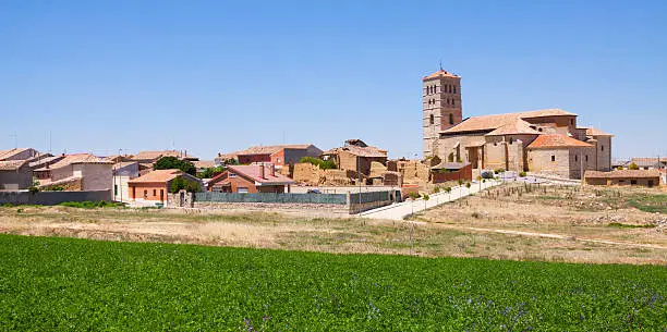 Village in  Castile and Leon. Torremormojon, Spain