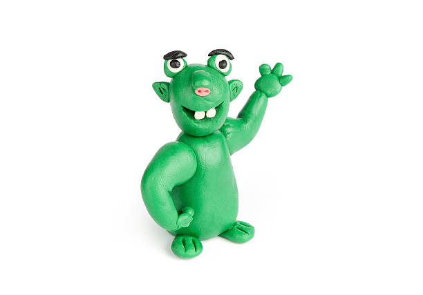 istock funny troll of plasticine 489002539
