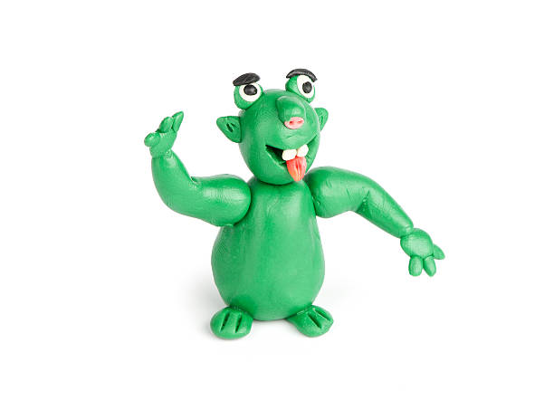 istock funny troll of plasticine 489002545
