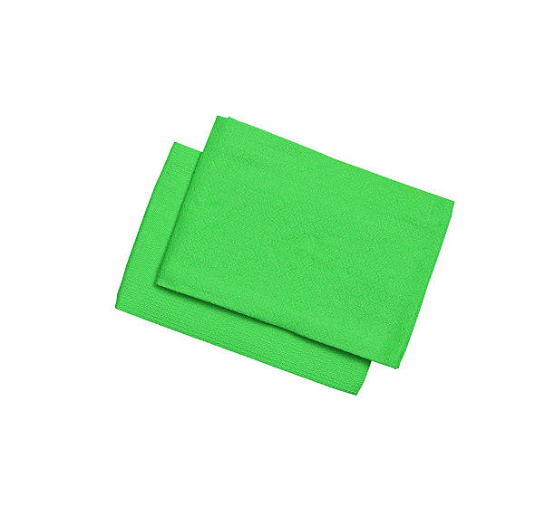 istock green napkins isolated on a white background 489003065