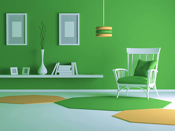 istock interior design of modern living room 489003420