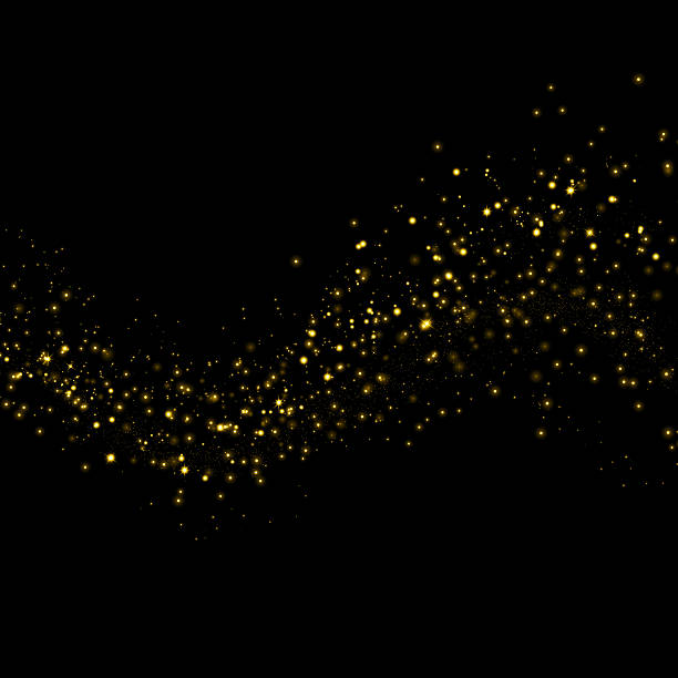 ilustraciones, imágenes clip art, dibujos animados e iconos de stock de fondo de oro luces de la calle sin polvo - star trail galaxy pattern star