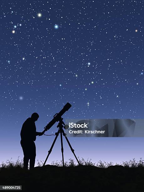 Stargazer Stock Photo - Download Image Now - Astronomy, Sky, Night